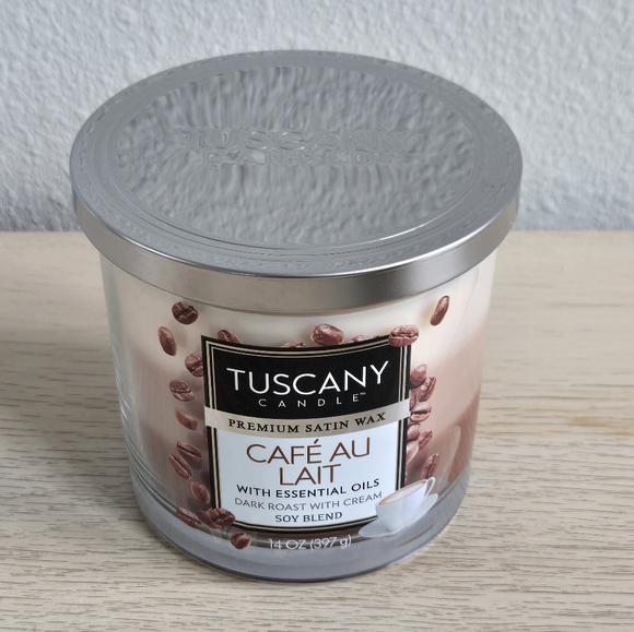 Café Au Lait Long-Lasting Scented Jar Candle (14 oz) • High Intensity - Picture 4 of 9